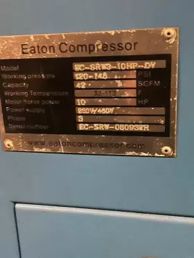 EC-SRW3-10 EATON Air Compressor #2