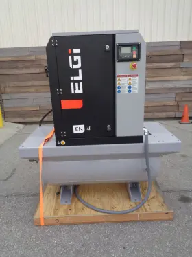 EN4-125 ELGI Rotary Screw Air Compressor Tank Quincy Sullair