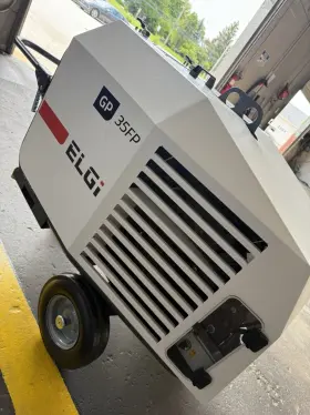 GP75 ELGI Cfm Honda Gas Rotary Screw Aircompressor