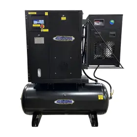 4907751 EMAX Tank Mount Rotary Screw Air Compressor Dryer