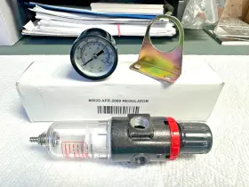AFR-2000 ENVIROSAFE Air Line Compressor Regulator Gauge Nptfm