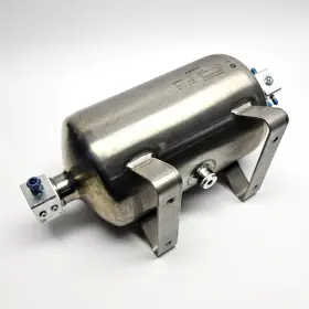 CRVS-5 FESTO Compressed Air Nitrogen Reservoir Tank Steel #2