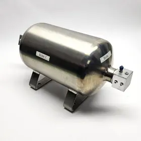 CRVS-5 FESTO Compressed Air Nitrogen Reservoir Tank Steel #3