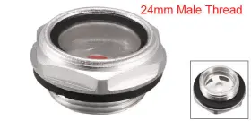 636939484200 FIPUX Rubber Washer Oil Level Sight Glass Thread #2