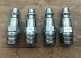 10-3S-S FOSTER Male Npt Plug Air Hose Fittings