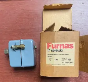 69HAU2 FURNAS Pressure Switch Unloader Valve Air Compressor
