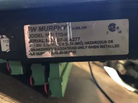 50700597 FW MURPHY Ttd Annunciator
