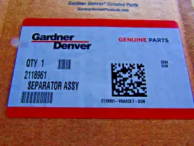 2118961 GARDNER DENVER Separator #2
