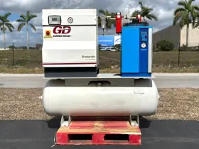 D110593 GARDNER DENVER Garden Rotary Screw Air Compressor