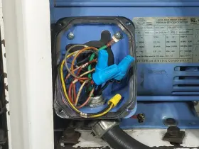 EFB99B GARDNER DENVER Rotochamp Base Air Compressor #3