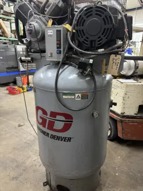 VR15F-12 GARDNER DENVER Air Compressor Gallon Vertical Tank