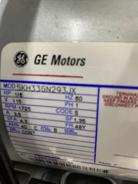 1HAB-25-M100X GAST Air Compressor #2