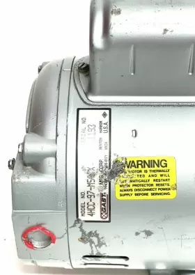 4HCC-97 GAST Air Compressor Motor #2