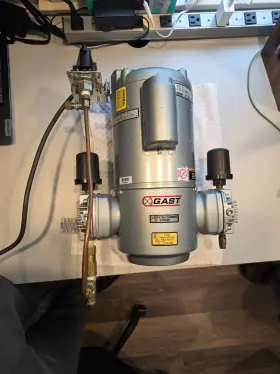 4LCB-21-M400X GAST Robust Oil Piston Air Compressor
