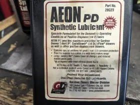 28G23 GD Aeon Synthetic Lubricant Oil Gardnerdenver Sutorbilt #3