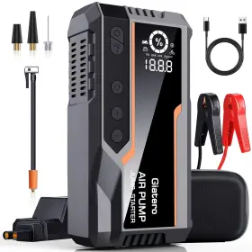 4000A GIATERO Jump Starter Air Compressor Car Battery Porta
