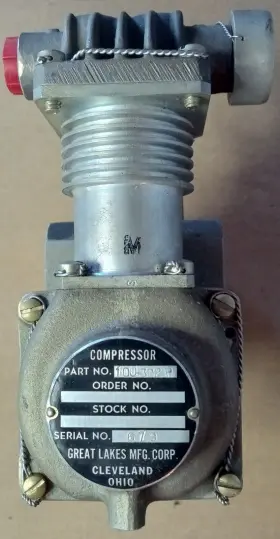 100-322P GREAT LAKES MFG CORP WESTERN GEAR Air Compressor #2