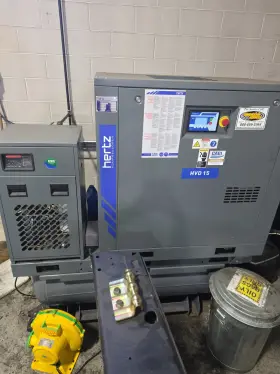 HVD-15 HERTZ Rotary Screw Air Compressor Dryer
