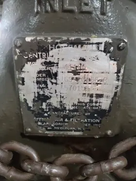 4110A HOFFMAN Centrifugal Exhauster Ge Induction Motor #2