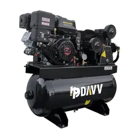 12.5P HPDAVV Horizontal Gas Air Compressor Kohler Tank