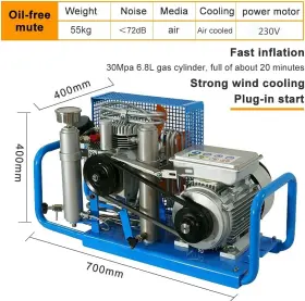 583232671380 HPDAVV Electric High Pressure Air Compressor Pcp