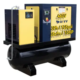 862648593005 HPDAVV Rotary Screw Air Compressor Dryer Tank