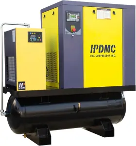 799585101553 HPDMC Rotary Screw Air Compressor Refrigerated