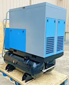 SC22-TA HPDMC Rotary Screw Air Compressor Dryer Asme Tank #3