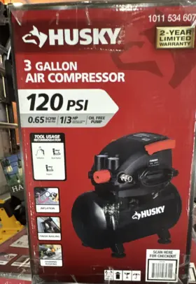 1011534607 HUSKY Gallon Oil Air Compressor