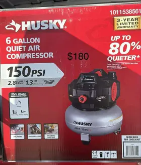 1011538561 HUSKY Gallon Air Pump Compressor Oil