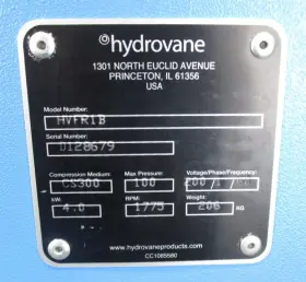 HVFR1B HYDROVANE Rotary Vance Compressor #2