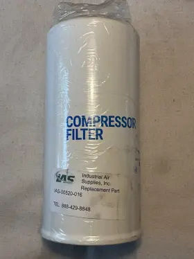 IAS-00520-016 INDUSTRIAL AIR Supply Compressor Filter