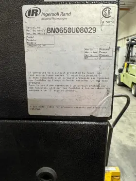 IRN20H-22 INGERSOLL Rand Rotary Screw Air Compressor #2