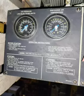 100L INGERSOLL RAND Air Compressor Control Horsepower #2