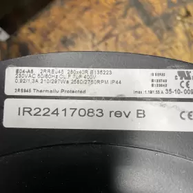 22417083 INGERSOLL RAND Drive Cabinet Cooling Fan #3