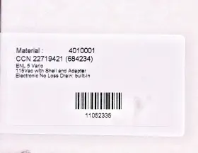22719421 INGERSOLL RAND Ccn Enl Vario Loss Drain