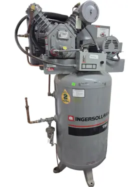 Ingersoll Rand 2420n5 T30 Air Compressor 5hp 2-stage 80 Gallon Vertical 30t 7703