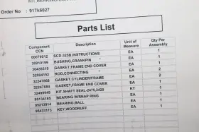 32127391 INGERSOLL RAND Bearing Connector Connecting Rod Kit #2