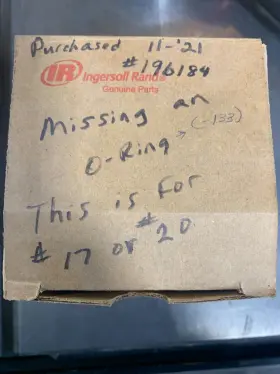39475660 INGERSOLL RAND Box Ring #2