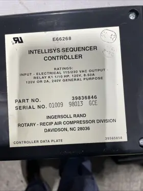 39836846 INGERSOLL RAND Sequencer Controller #2