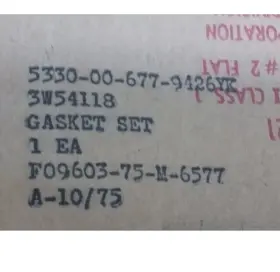 65888 INGERSOLL RAND High Pressure Compressor Ingersol Gasket #2