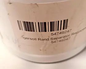 75675675676575687887 INGERSOLL RAND Ir Oil Separator #3