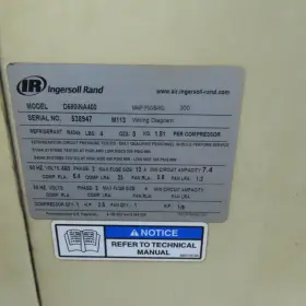 D680INA400 INGERSOLL RAND Refrigerated Compressed Air Dryer #2