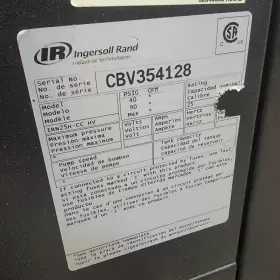 IRN25H-CC-HV INGERSOLL RAND Air Compressor Screw High Volume #3