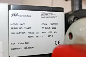 IX-03 INGERSOLL RAND Flow Controller #3