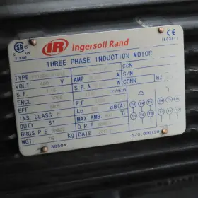 R110I-A125 INGERSOLL RAND Screw Compressor Air Cooler Blower #2