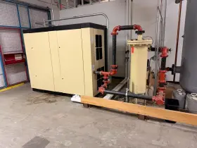 R55I-TAS-W118 INGERSOLL RAND Rotary Air Compressor Tank Dryer