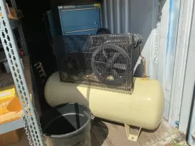 2545E10V INGERSOLL RAND Horizontal Air Compressor #2