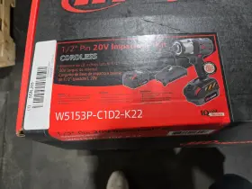 W5153P-C1D2-K22 INGERSOLL RAND Cordless Air Impact Wrench Kit