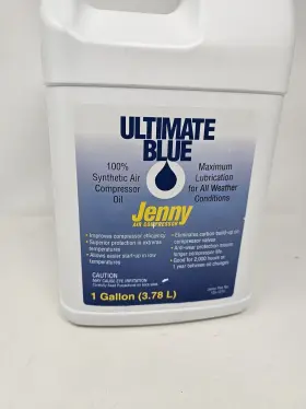 105-1210 JENNY PRODUCTS Air Compressor Oil Synthetic Gallon #2